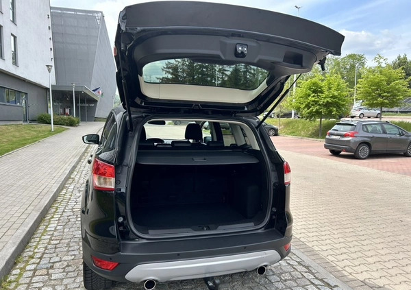 Ford Kuga cena 52900 przebieg: 115500, rok produkcji 2015 z Wałbrzych małe 596